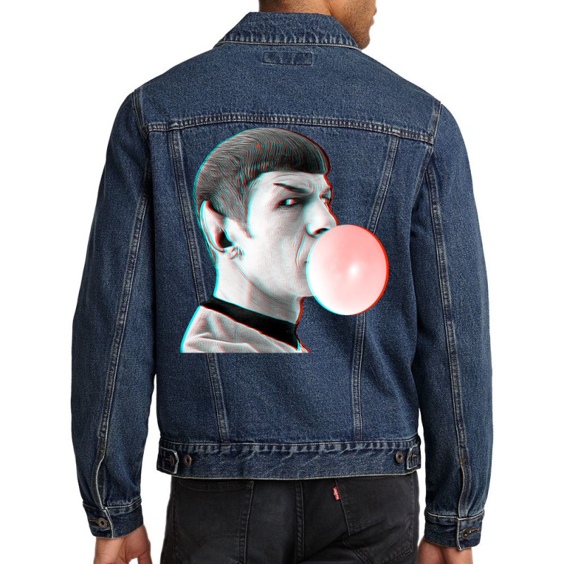 Bubble Gum Science Men Denim Jacket by neekakhalodb | Artistshot