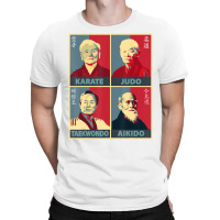 Karate, Judo, Aikido, Taekwondo Founders T Shirt T-shirt | Artistshot