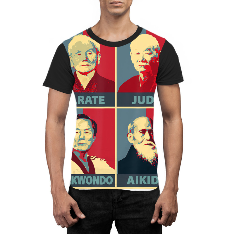 Karate, Judo, Aikido, Taekwondo Founders T Shirt Graphic T-shirt | Artistshot