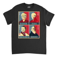 Karate, Judo, Aikido, Taekwondo Founders T Shirt Classic T-shirt | Artistshot