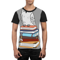 Magic Owl On Books 10 Graphic T-shirt | Artistshot