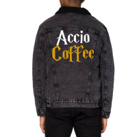 Magic Morning Coffee 8 Unisex Sherpa-lined Denim Jacket | Artistshot