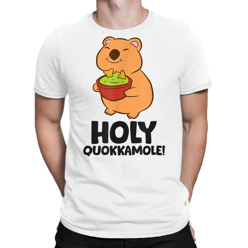 Holy Quokkamole Cute Avocado Quokka Eating Guacamo T-shirt | Artistshot