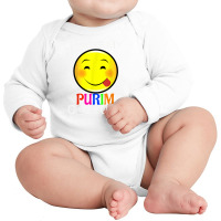 This Is My Purim Costume Jewish Funny T Shirt Long Sleeve Baby Bodysuit | Artistshot