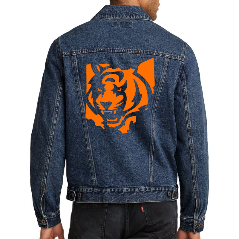 Bengal's Men Denim Jacket | Artistshot