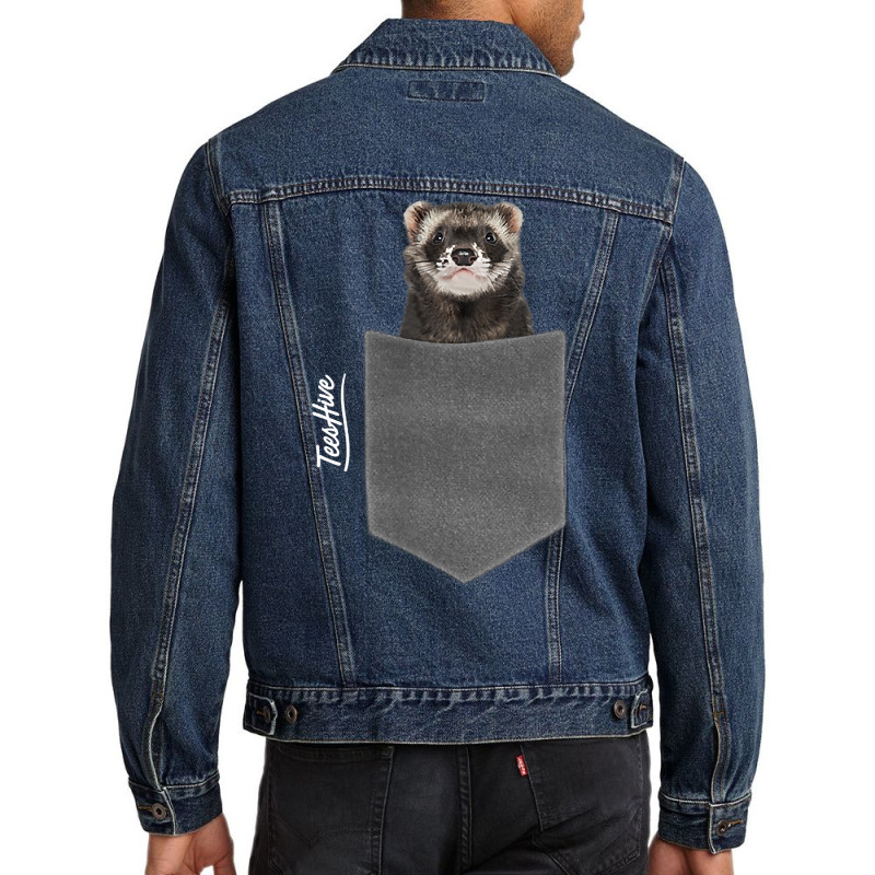 Ferret Shirt   Ferret T Shirt Men Denim Jacket | Artistshot