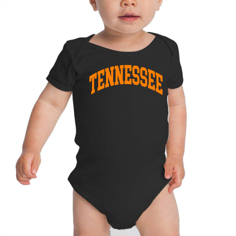 Tennessee Tn Throwback Design   Classic Style Oran Baby Bodysuit by hiett | Artistshot