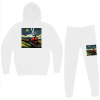 Starry Night Wizarding Express Train 39 Hoodie & Jogger Set | Artistshot