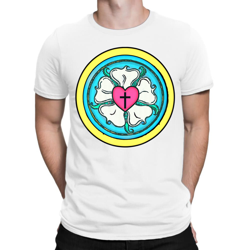 Martin Luther Rose Lutheran Symbol 5 Solas T Shirt T-shirt | Artistshot