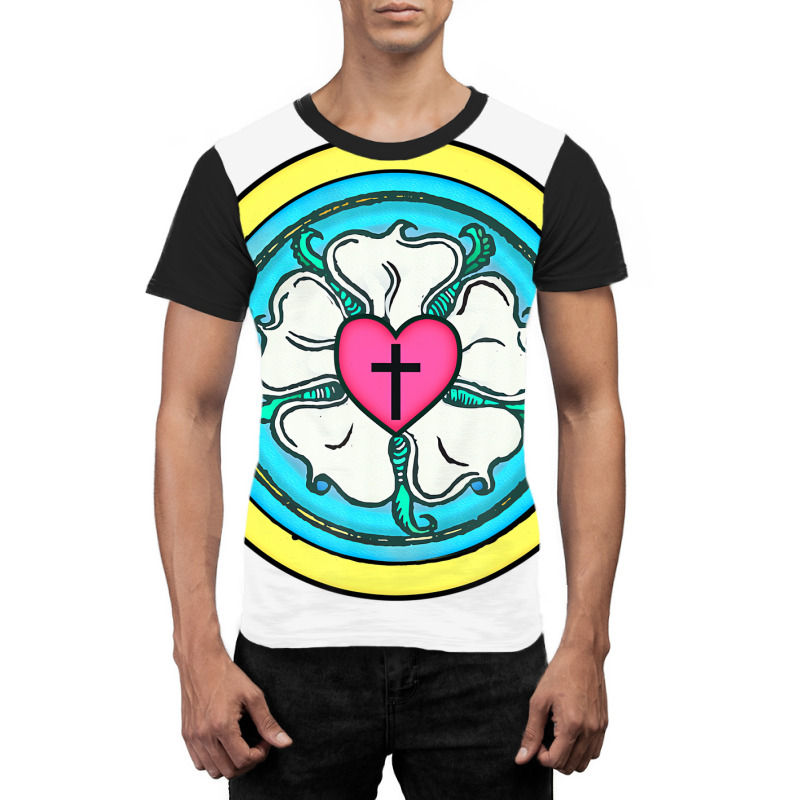 Martin Luther Rose Lutheran Symbol 5 Solas T Shirt Graphic T-shirt | Artistshot