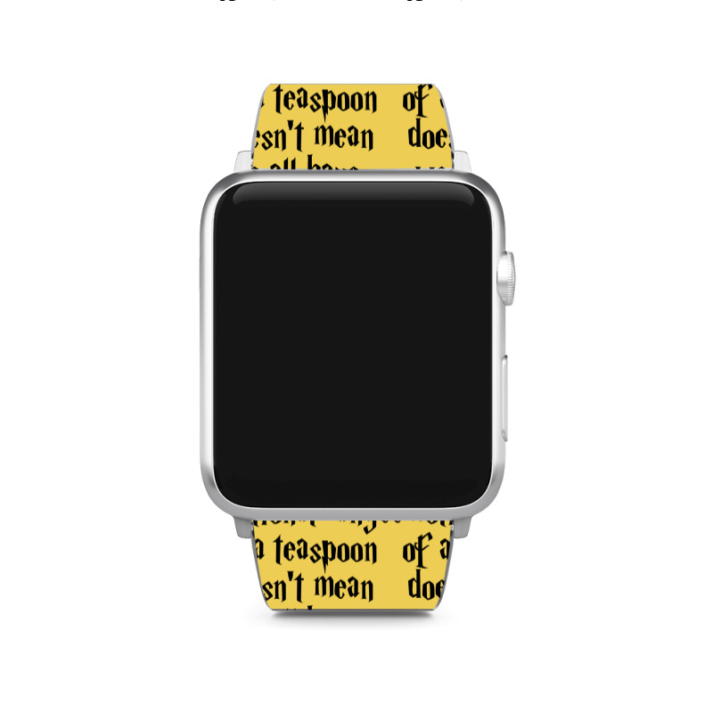 The Emotional Range Of A Teaspoon 14 Apple Watch Band | Artistshot