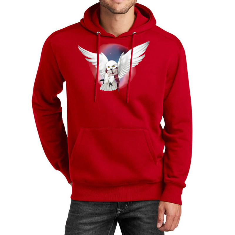 Snowy White Owl 3 Unisex Hoodie by heathybatevam | Artistshot