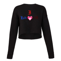 I Love You Cropped Sweater | Artistshot