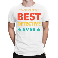 Retro World's Best Detective Ever T Shirt T-shirt | Artistshot