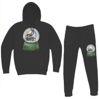 Steam Train In Crystal Ball Hoodie & Jogger Set | Artistshot