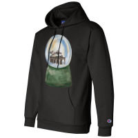 Steam Train In Crystal Ball Champion Hoodie | Artistshot