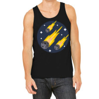 Meteorite Rain Design For Asteroid Day Tank Top | Artistshot