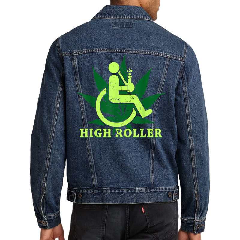 Funny Handicap Gift Shirt Disabled Amputee Humor W Men Denim Jacket by ervanm | Artistshot