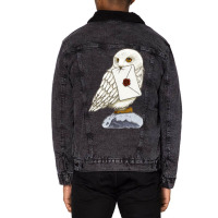 White Owl 24 Unisex Sherpa-lined Denim Jacket | Artistshot