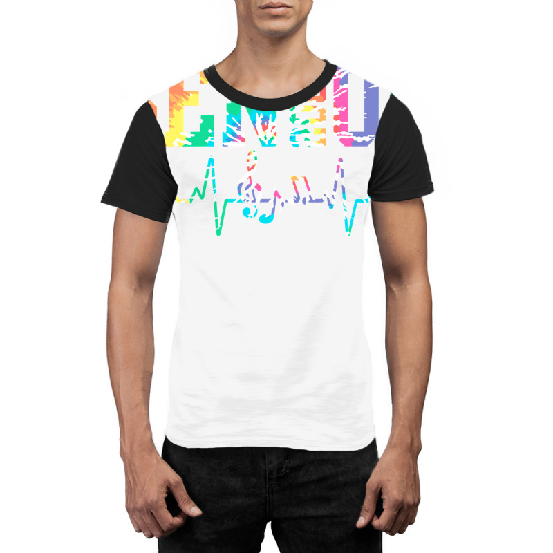 Tie Dye 2023 Senior Music Funny Class Of 2023 Musi Graphic T-shirt by geisea | Artistshot