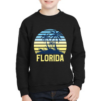 Limited Edition Florida Beach Sunset, Orange And B Youth Sweatshirt | Artistshot