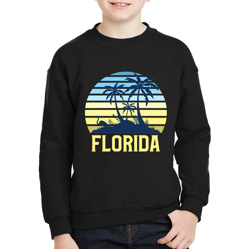 Limited Edition Florida Beach Sunset, Orange And B Youth Sweatshirt | Artistshot