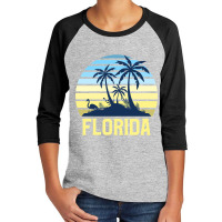 Limited Edition Florida Beach Sunset, Orange And B Youth 3/4 Sleeve | Artistshot