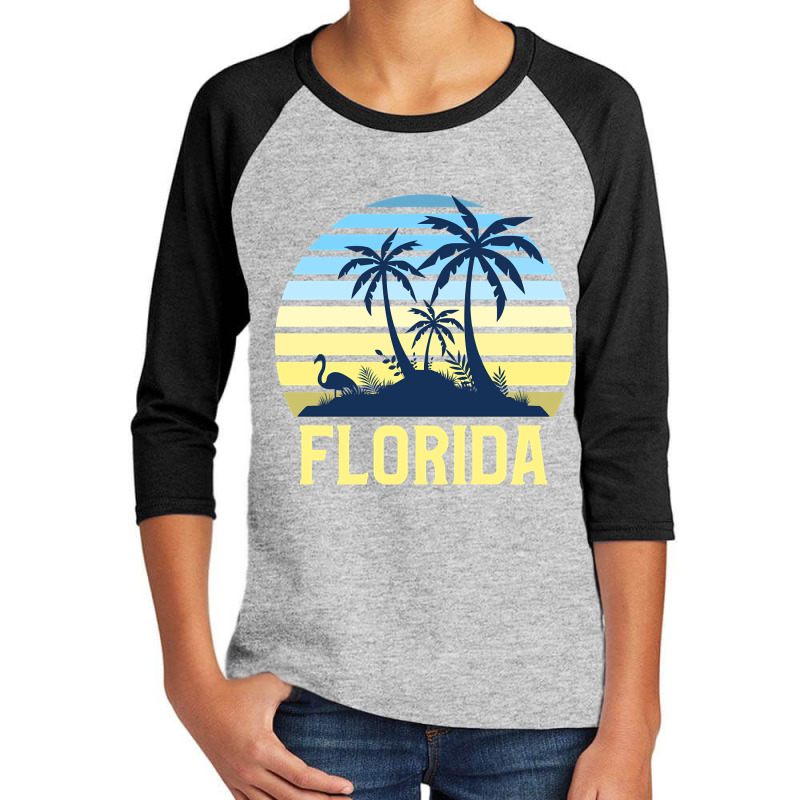 Limited Edition Florida Beach Sunset, Orange And B Youth 3/4 Sleeve | Artistshot