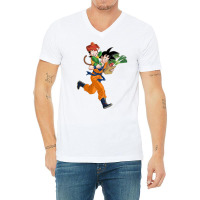 Sangohan Sangoku V-neck Tee | Artistshot