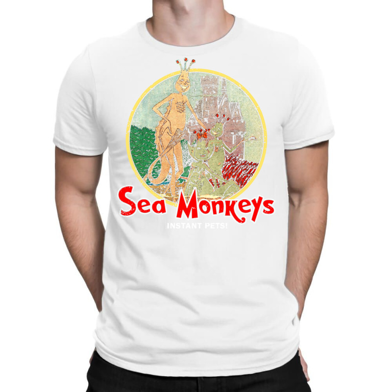 Sea Monkeys (for Black Shirts) T-Shirt by tiancifarshdg | Artistshot