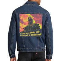 Your Mother Was A Hamster And Your Father Smelt Of Men Denim Jacket | Artistshot