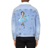 Shirley Temple Frills Unisex Sherpa-lined Denim Jacket | Artistshot