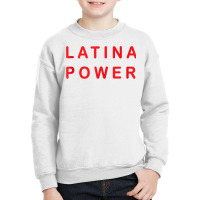 Womens Latina Power Educated Latina Poderosa Tank Youth Sweatshirt | Artistshot