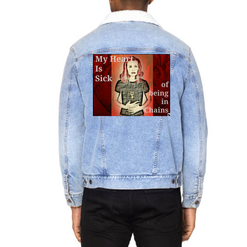 Crucify Unisex Sherpa-lined Denim Jacket | Artistshot