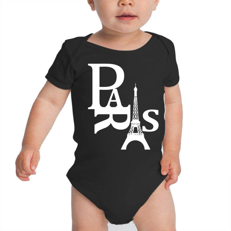 I Love Paris   Eiffel Tower   France Hoodie Sweats Baby Bodysuit by coyagota | Artistshot