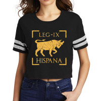 Legio Ix Hispana Taurus Emblem Roman Legion T Shir Scorecard Crop Tee | Artistshot