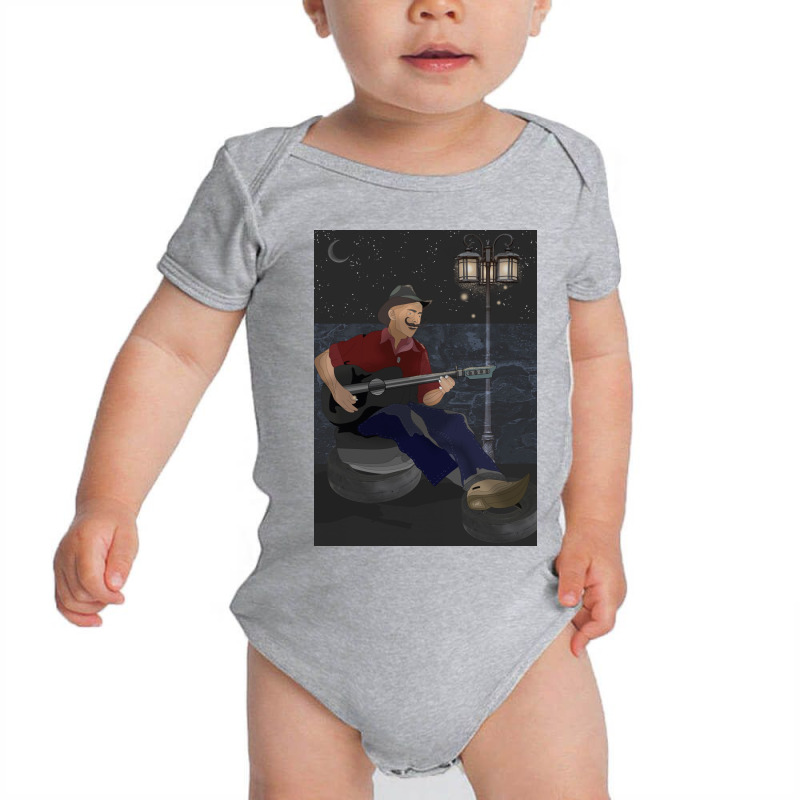 Street Singing Baby Bodysuit | Artistshot