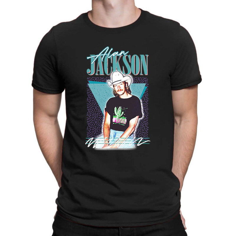 Alan Jackson  Conception De Ventilateur De Style D T-shirt | Artistshot