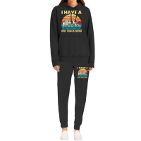 I Have A One Track Mind   Trainspotter Model Train Hoodie & Jogger Set | Artistshot