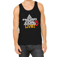 Fnordcon 5 Live! (white Letters) Tank Top | Artistshot