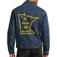 It's Minnesota Not Minnesota T Shirt Men Denim Jacket | Artistshot