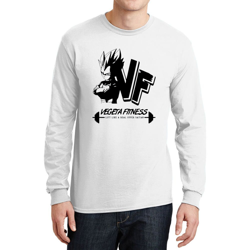 Vegeta Fitness Gym Long Sleeve Shirts by ngedak | Artistshot