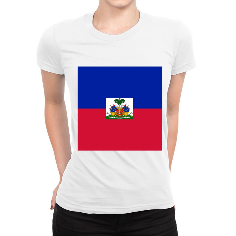 Haiti Ladies Fitted T-Shirt by perantoan | Artistshot