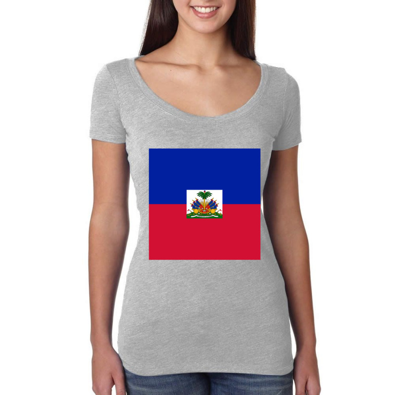 Haiti Women's Triblend Scoop T-shirt by perantoan | Artistshot