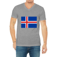 Iceland V-neck Tee | Artistshot