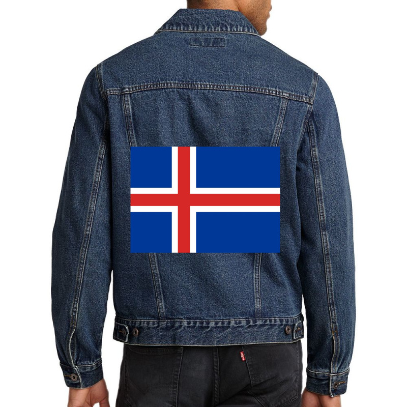 Iceland Men Denim Jacket | Artistshot