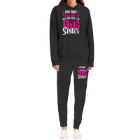 Awesome Daughters Get Promoted To Big Sister Famil Hoodie & Jogger Set | Artistshot