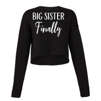 Big Sister Finally Vintage Cropped Sweater | Artistshot