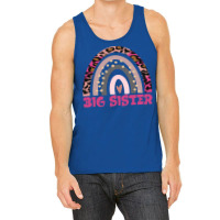 Big Sister Funny Gift Leopard Rainbow Fun Design G Tank Top | Artistshot