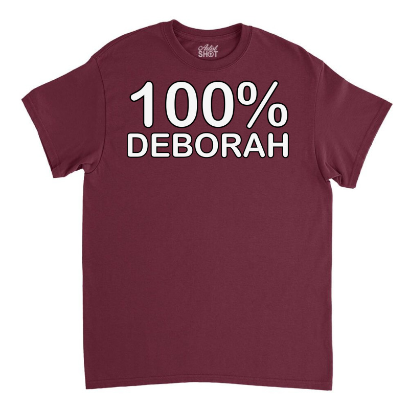 Deborah Name Fathers Day Gifts From Wife And Daugh Classic T-shirt | Artistshot